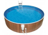 Морозоустойчивый бассейн Azuro 402DL, круглый 4,6х1,2 м Comfort