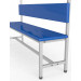 Скамейка для раздевалки с вешалкой, односторонняя, мягкая, 100см Glav 10.5000-1000 75_75