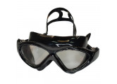 Очки маска для плавания взрослая (черные) Sportex E36873-8