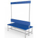 Скамейка для раздевалки с вешалкой, двухсторонняя, мягкая, 250см Glav 10.6000-2500 75_75