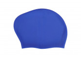 Шапочка для плавания Sportex Big Hair, силиконовая, взрослая, для длинных волос E42822 синий