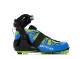Лыжероллерные ботинки Spine NNN Concept Skiroll Skate Pro 18/1-21 черный\зеленый