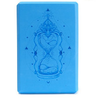 Блок для йоги Inex EVA 3" Yoga Block YGBK3-CB689 23x15x7 см, синий