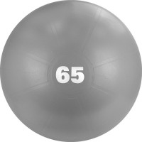 Мяч гимнастический d65 см Torres с насосом AL122165GR серый