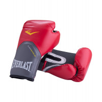 Перчатки боксерские Everlast Pro Style Elite 2116E, 16oz, к/з, красный