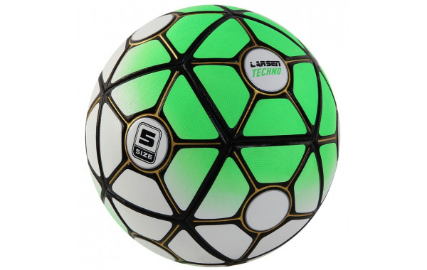 Мяч футбольный Larsen Techno Green р.5 600_380