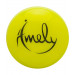 Мяч для художественной гимнастики d15 см Amely AGB-301 желтый 75_75