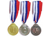 Медаль Sportex 2 место (d5 см, лента триколор в комплекте) F18539