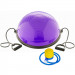 Полусфера Bosu гимнастическая 58см (фиолетовый) с эспандером и насосом (B31660) BOSU055-19 75_75