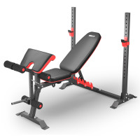 Скамья силовая со стойками UnixFit BENCH 130DD BSBNRK130DD