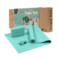 Набор для йоги Myga Yoga Starter Set RY889 бирюзовый