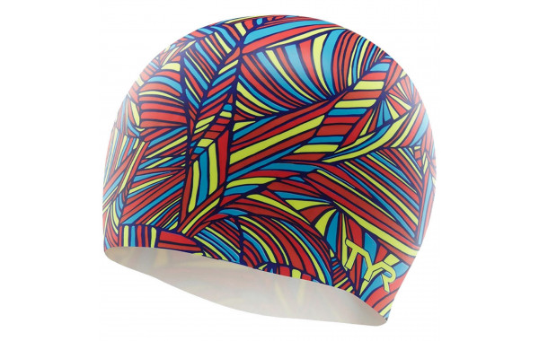 Шапочка для плавания TYR Prism Silicone Swim Cap LCSPRM-960 мультиколор 600_380