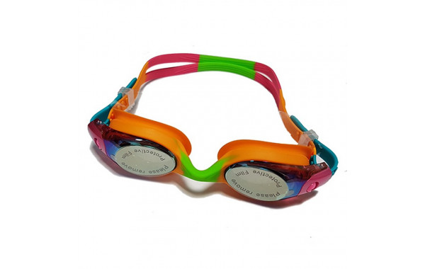 Очки для плавания Alpha Caprice KD-G45 Orange/pink/green 600_380