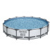 Каркасный бассейн круглый 427х84см+фильтр-насос Bestway Steel Pro Max 56595 75_75