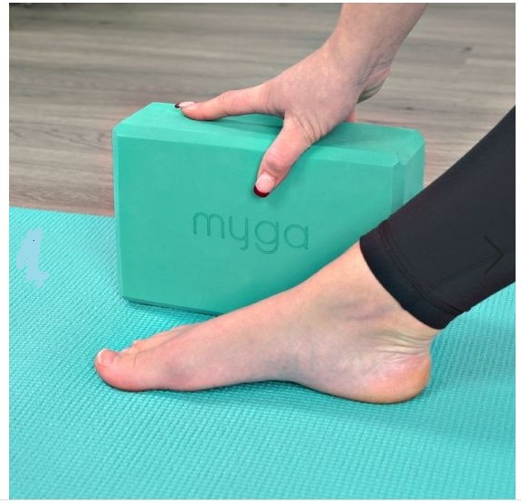 Блок для йоги Myga Foam Yoga Block RY1128 576_557