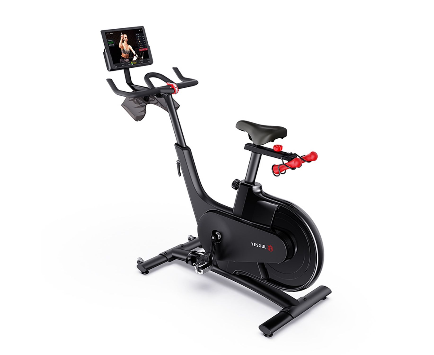 Велотренажер Yesoul Smart Spinning bike V1 черный 1834_1500