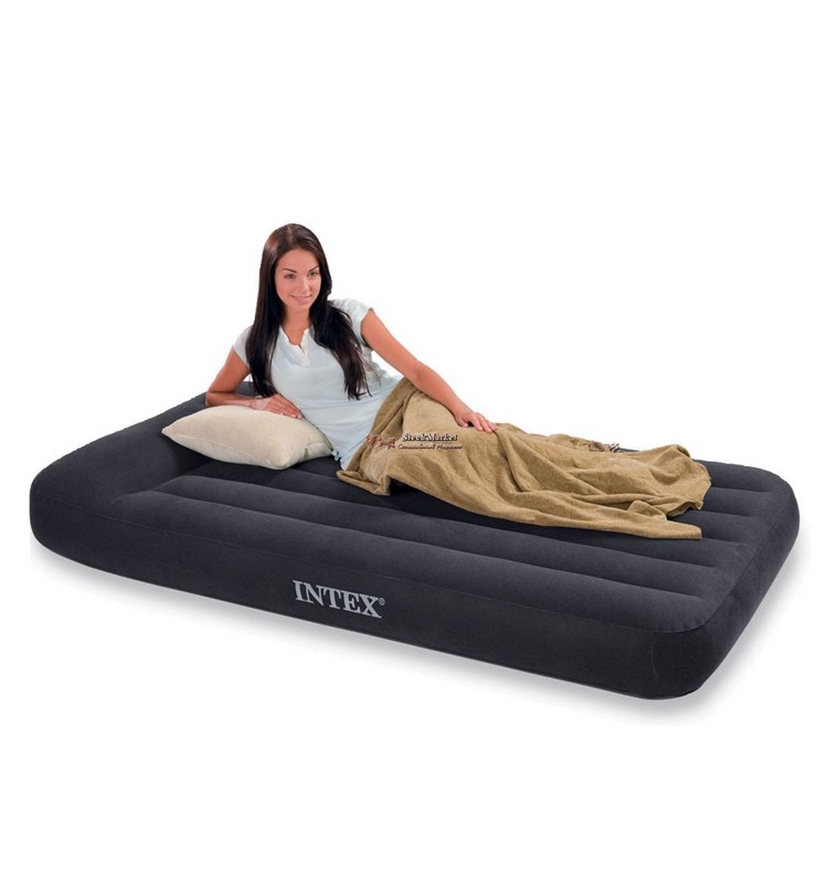 Надувной матрас (кровать) 191x99x25см Intex Pillow Rest Classic Airbed 64146 749_800