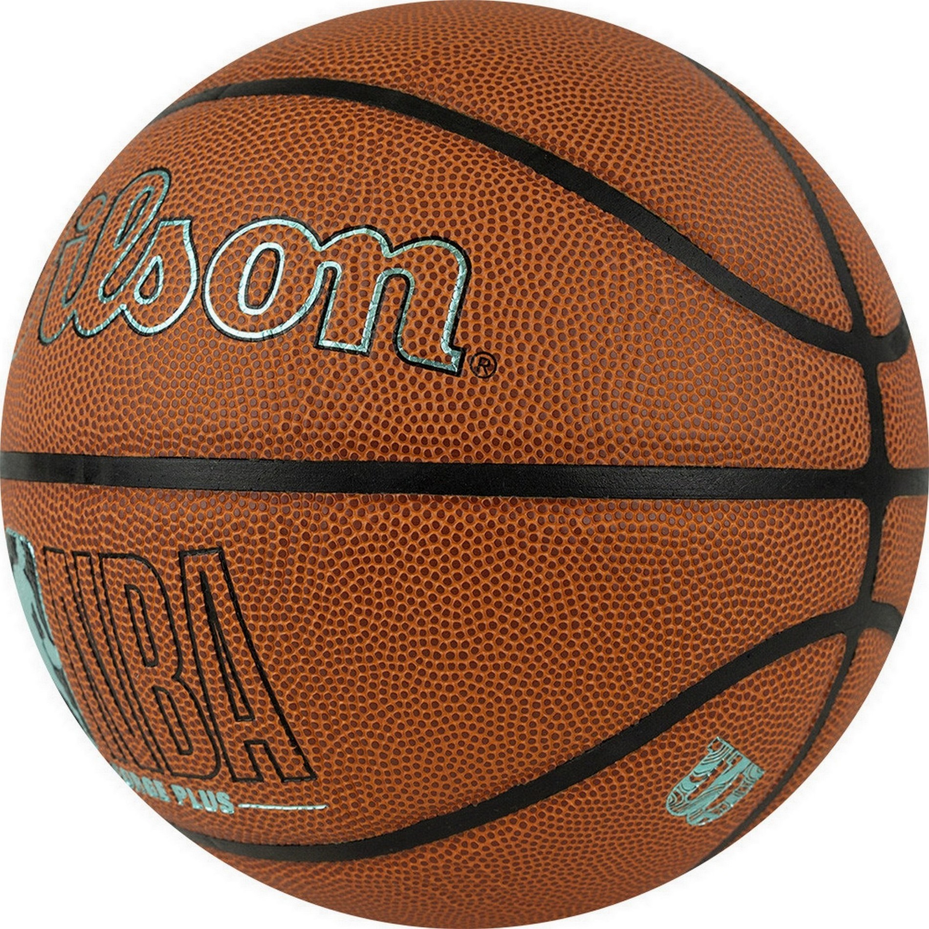 Мяч баскетбольный Wilson NBA FORGE PLUS ECO BSKT WZ2010901XB7 р.7 1900_1900