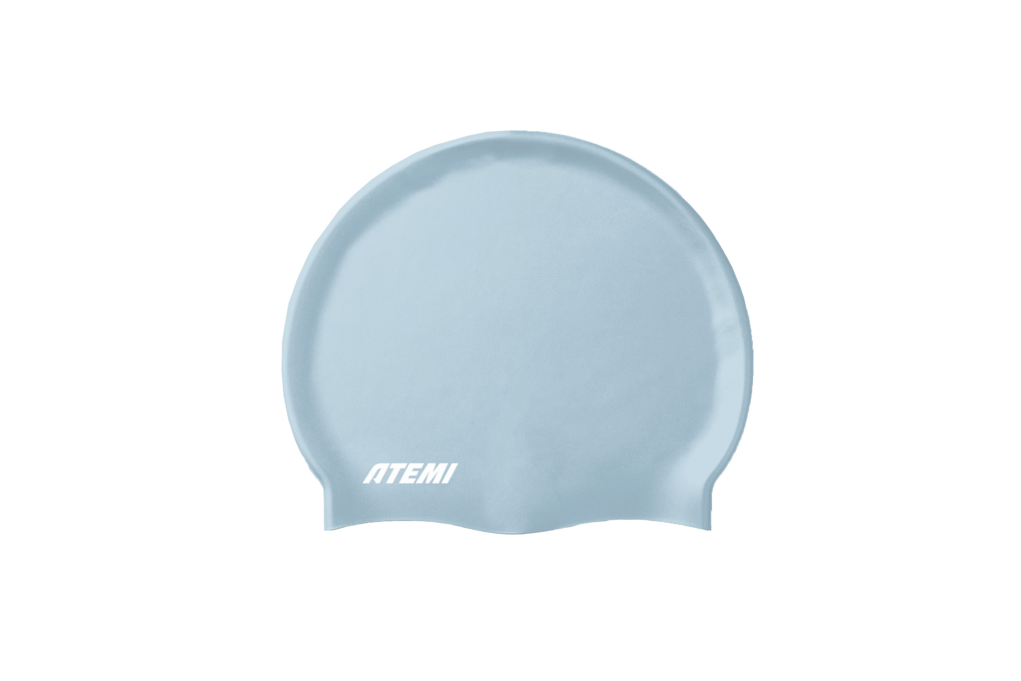 Шапочка для плавания Atemi silicone cap Light blue TSC1LBE голубой 2000_1334