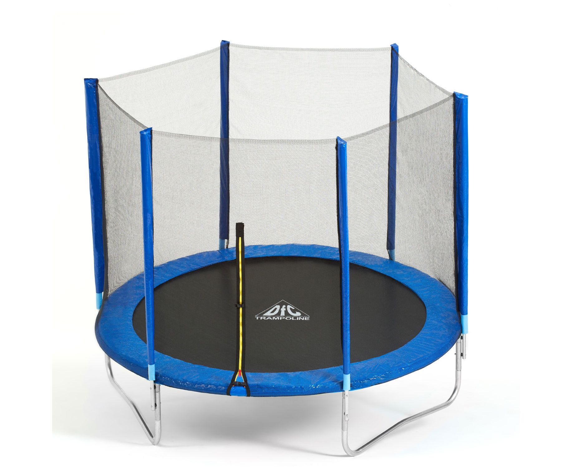 Батут DFC Trampoline Fitness 14ft наружн.сетка (427см) 14FT-TR-B синий 1834_1500