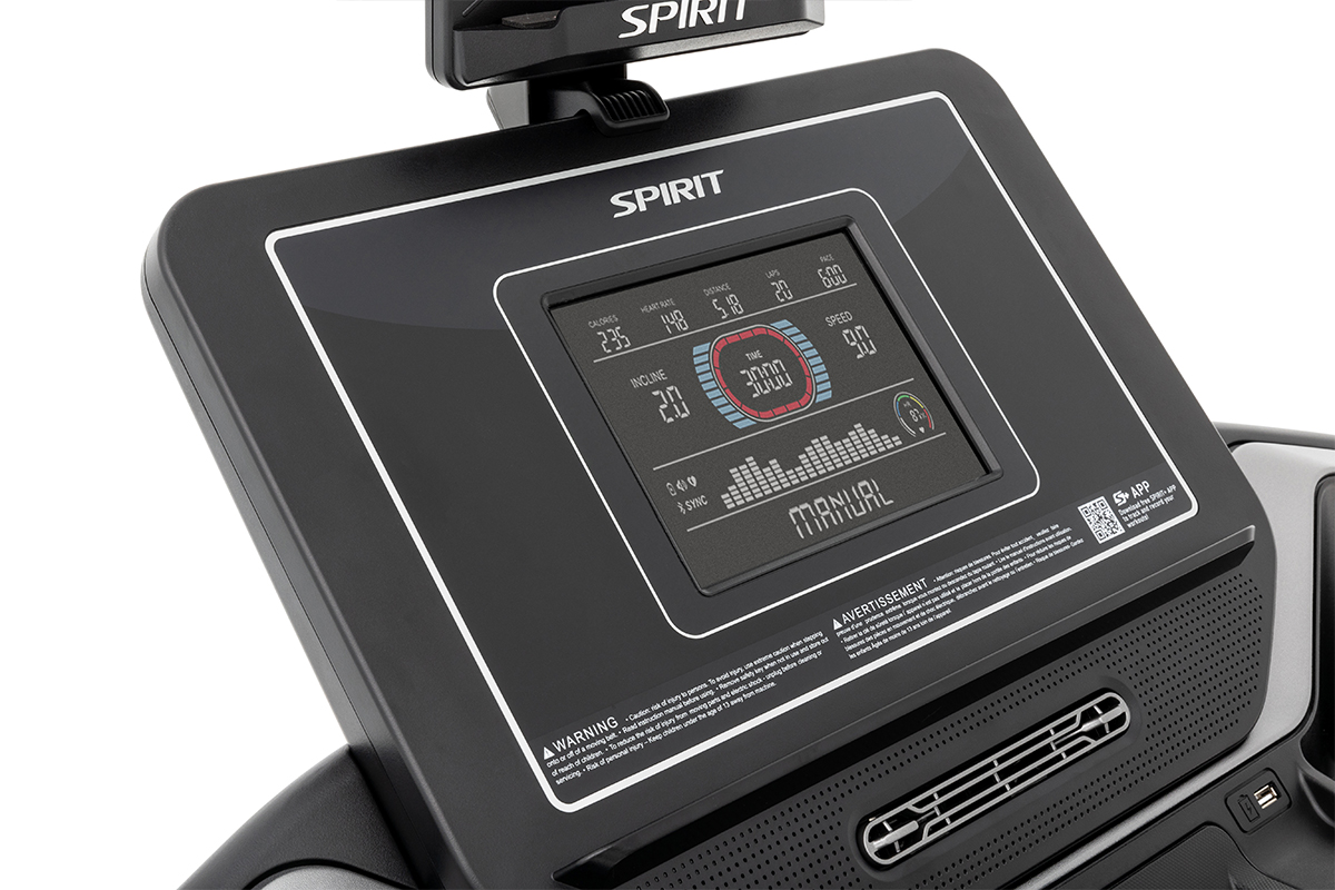 Беговая дорожка Spirit Fitness XT685 DC Black 1200_800