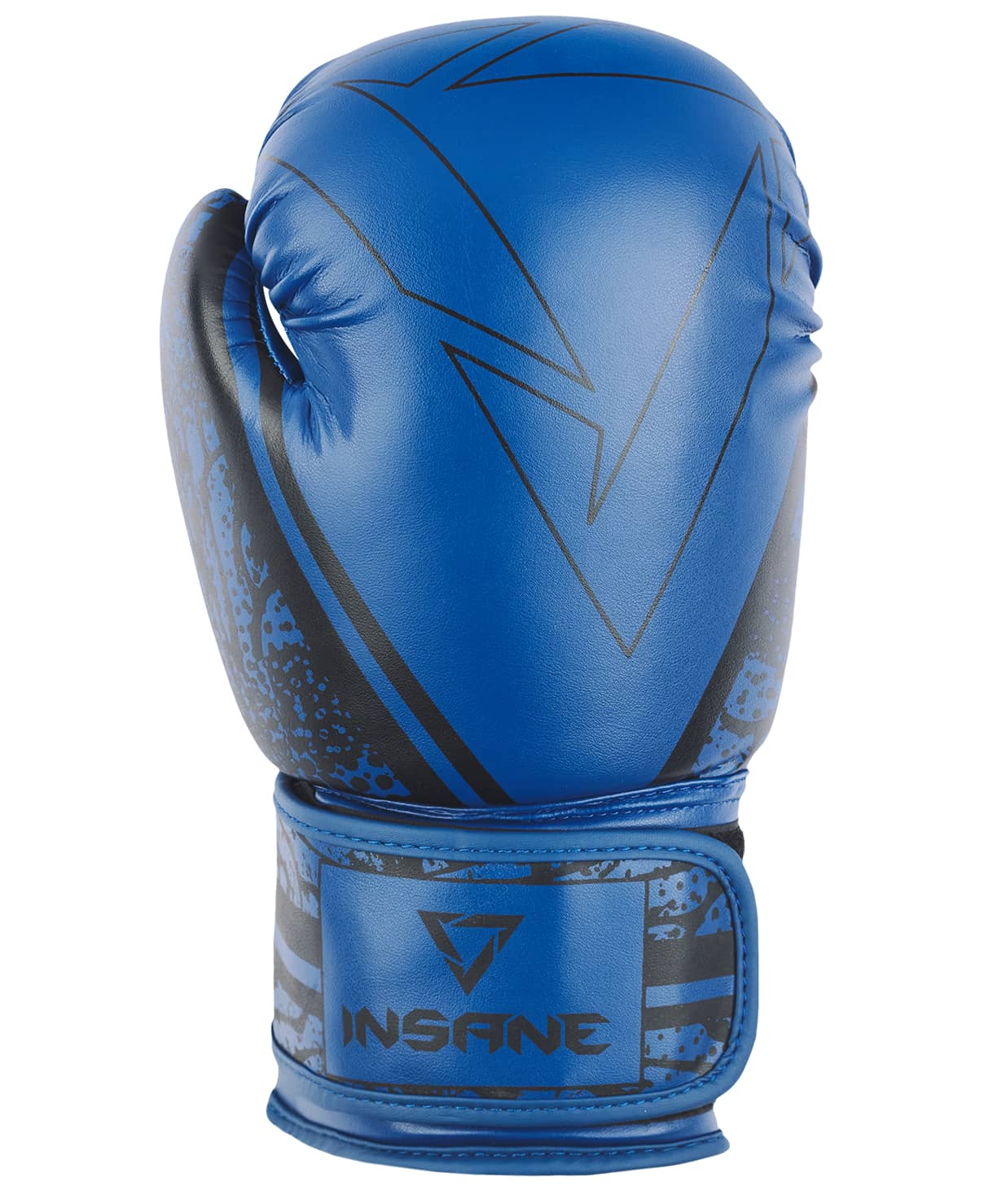 Перчатки боксерские Insane ODIN, ПУ, синий, 14 oz 1230_1479