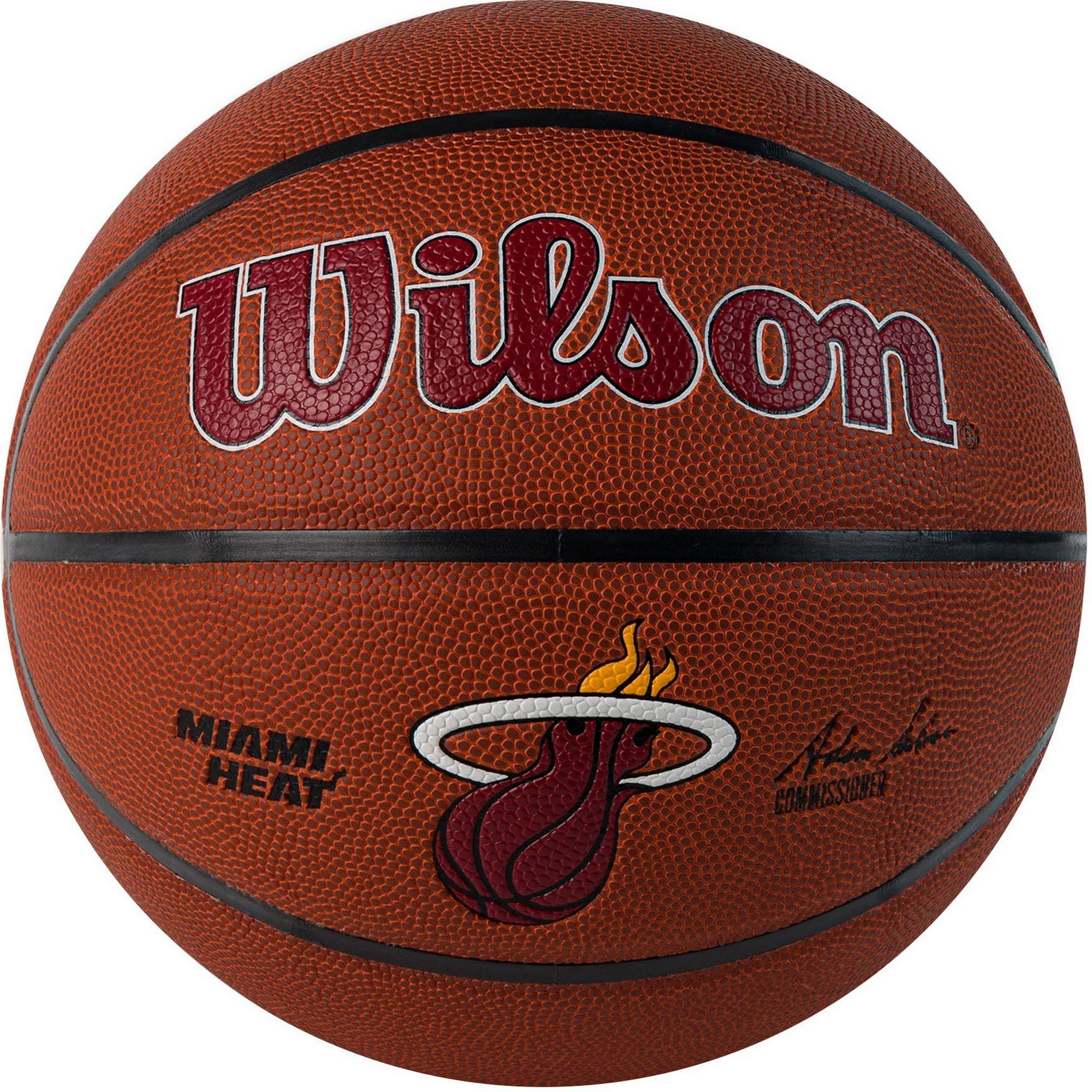 Мяч баскетбольный Wilson NBA Mia Heat WTB3100XBMIA р.7 1900_1900