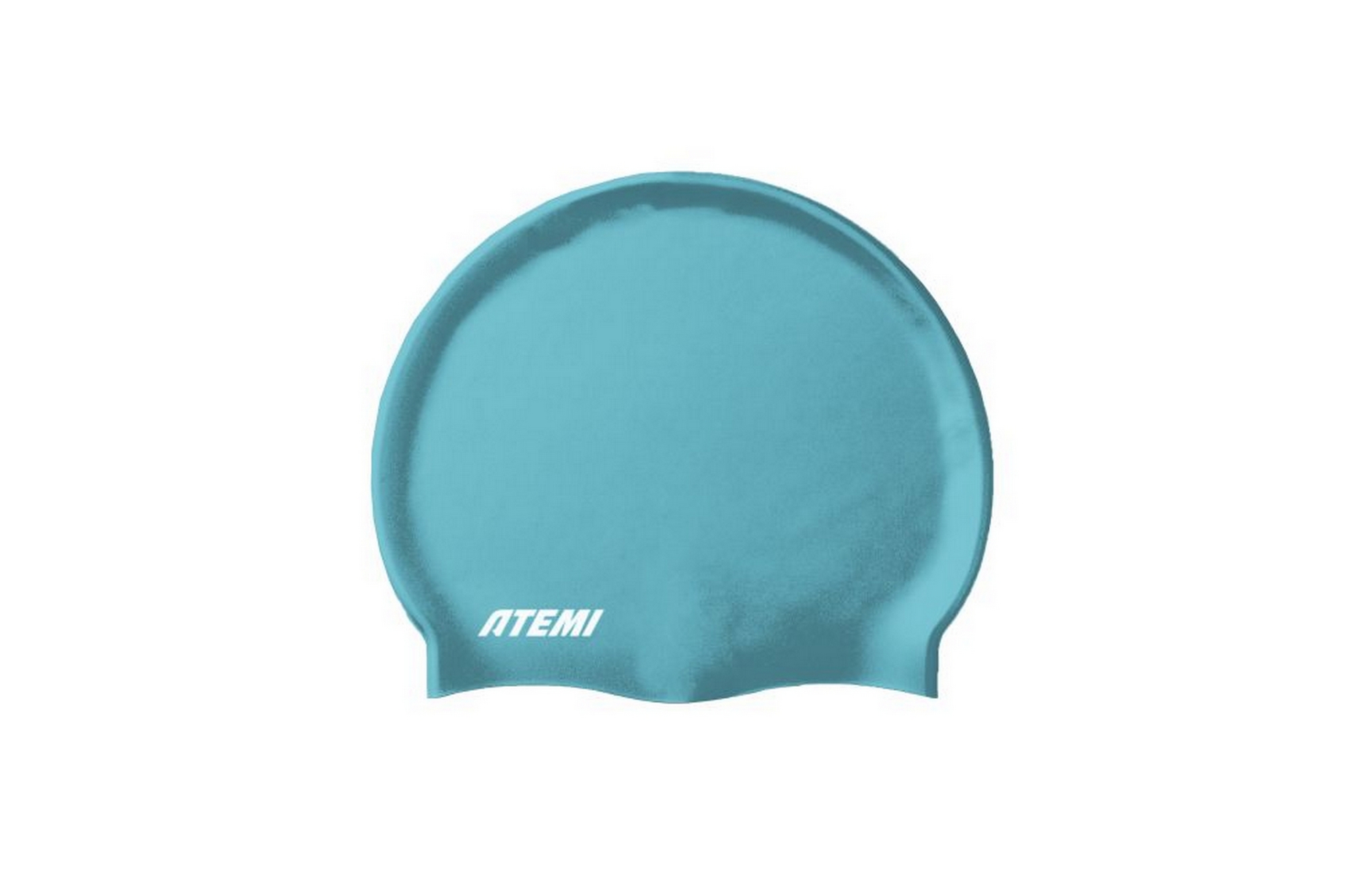 Шапочка для плавания Atemi silicone cap Green river TSC1GR бирюзовый 2000_1332