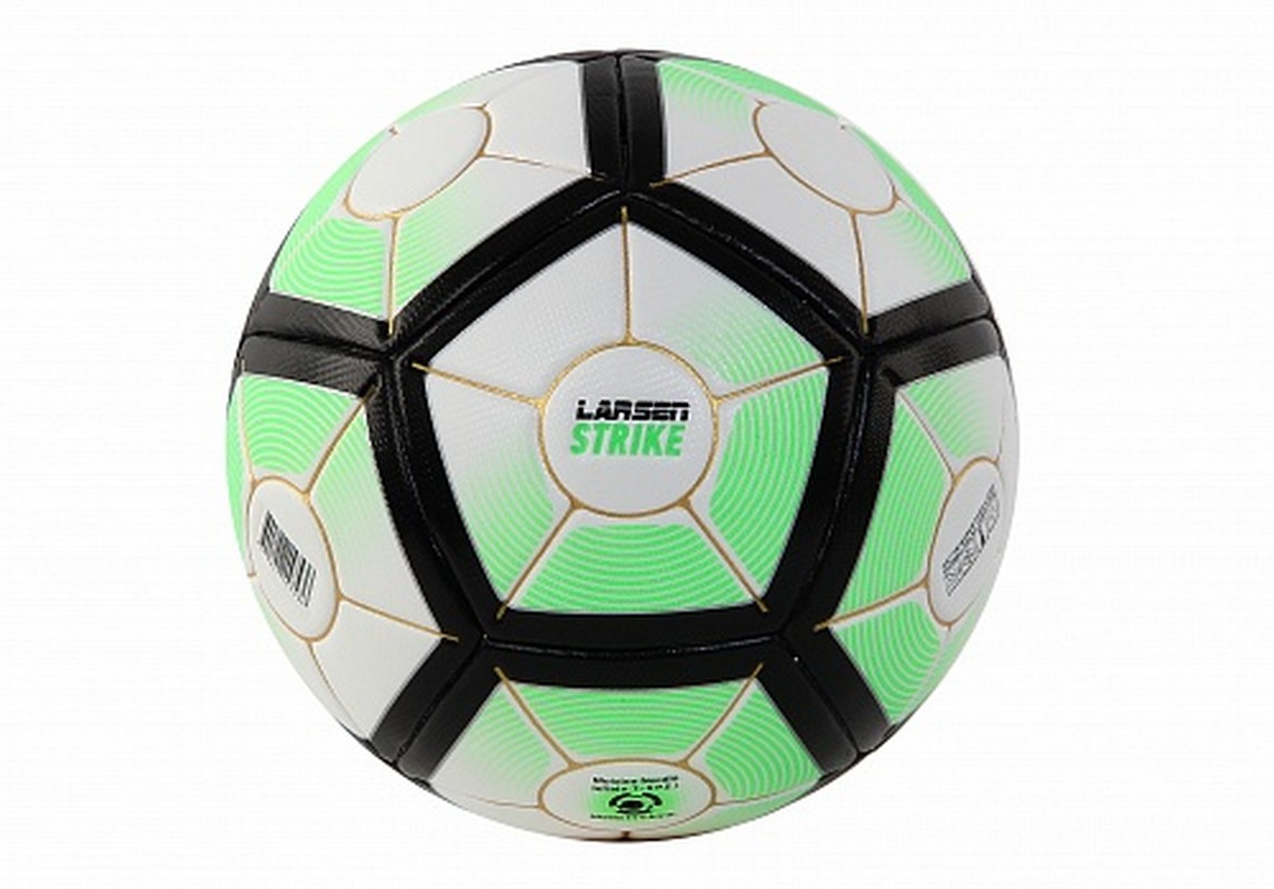 Мяч футбольный Larsen Strike Green FB5012 р.5 1146_800