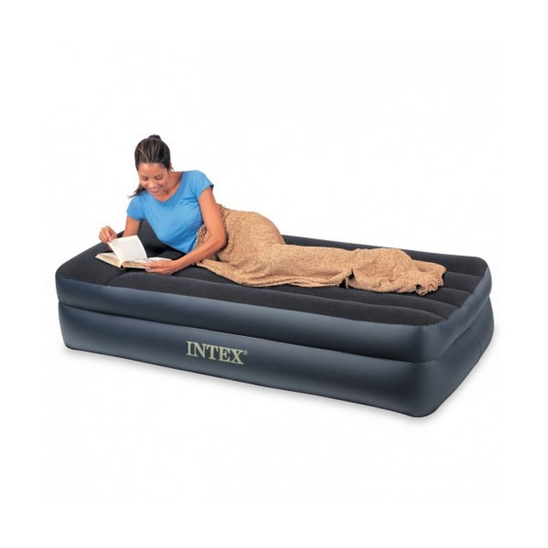 Надувная кровать Intex Pillow Rest Raised Bed 99х191х42см встроенный насос 64122 800_800