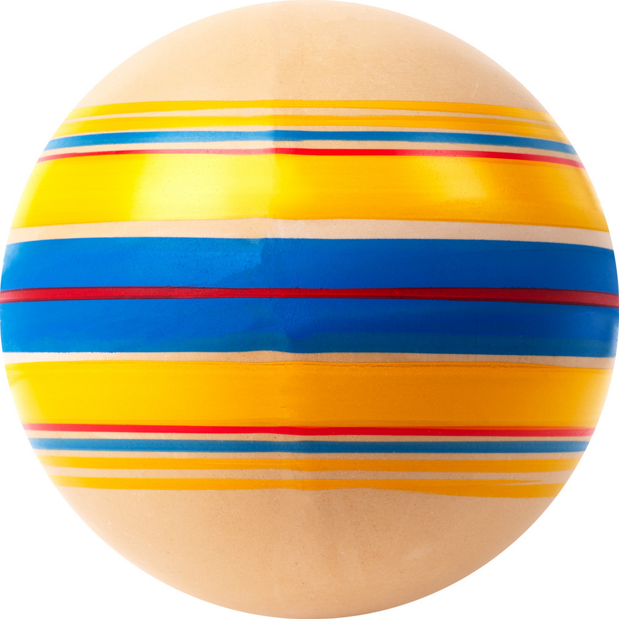 Мяч детский ЭКО ручное окрашивание, d15см, резина Р7-150 мультиколор 2000_2000