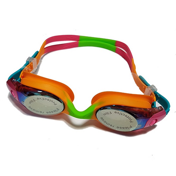 Очки для плавания Alpha Caprice KD-G45 Orange/pink/green 700_700