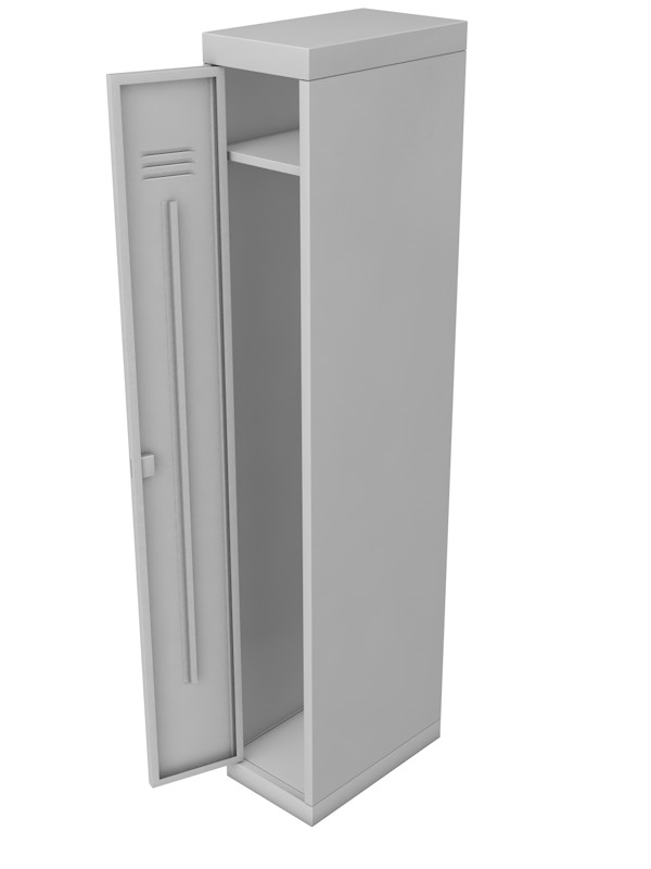 Шкаф для раздевалок металлический однодверный, ширина 300 мм Glav 10.2.01 600_800