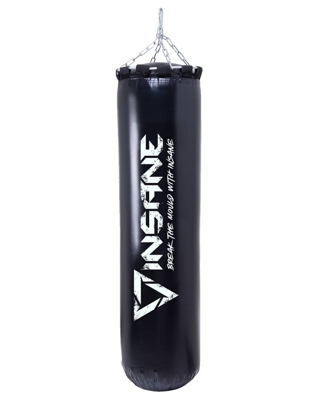 Мешок боксерский Insane PB-01, 110 см, 40 кг, тент, черный 665_800