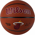 Мяч баскетбольный Wilson NBA Mia Heat WTB3100XBMIA р.7 120_120