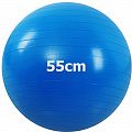 Мяч гимнастический Anti-Burstl d55 см Sportex GMA-55-B синий 120_120
